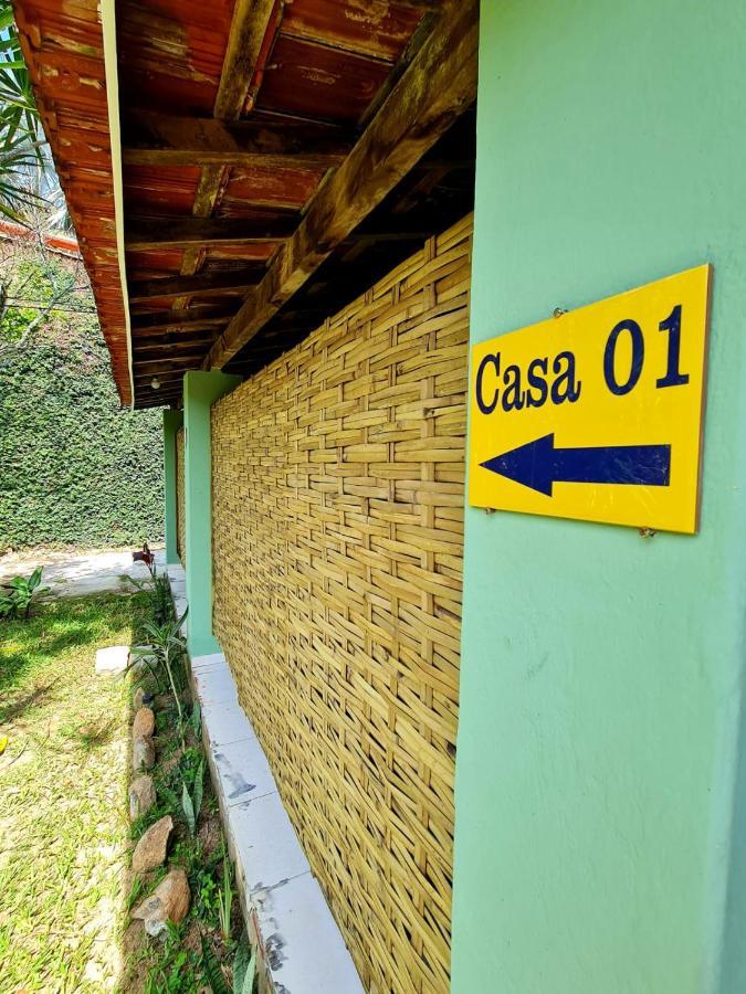 Casa Caicara Na Vila - Casa 01- Hospedaria Da Vila イリャベラ エクステリア 写真